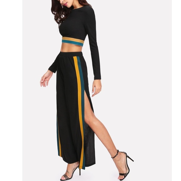 Black Color Set of two pieces - Picture 2 of 7